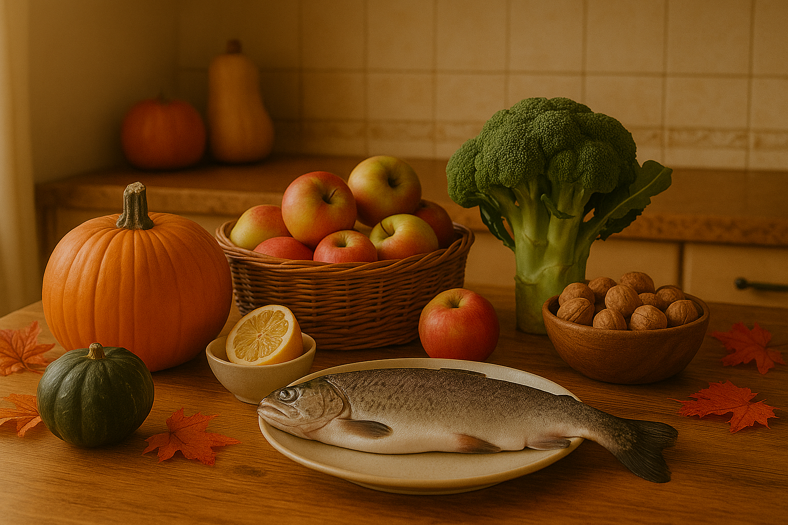 Alimenti autunnali consigliati per la dieta degli anziani: verdure, legumi, frutta di stagione
