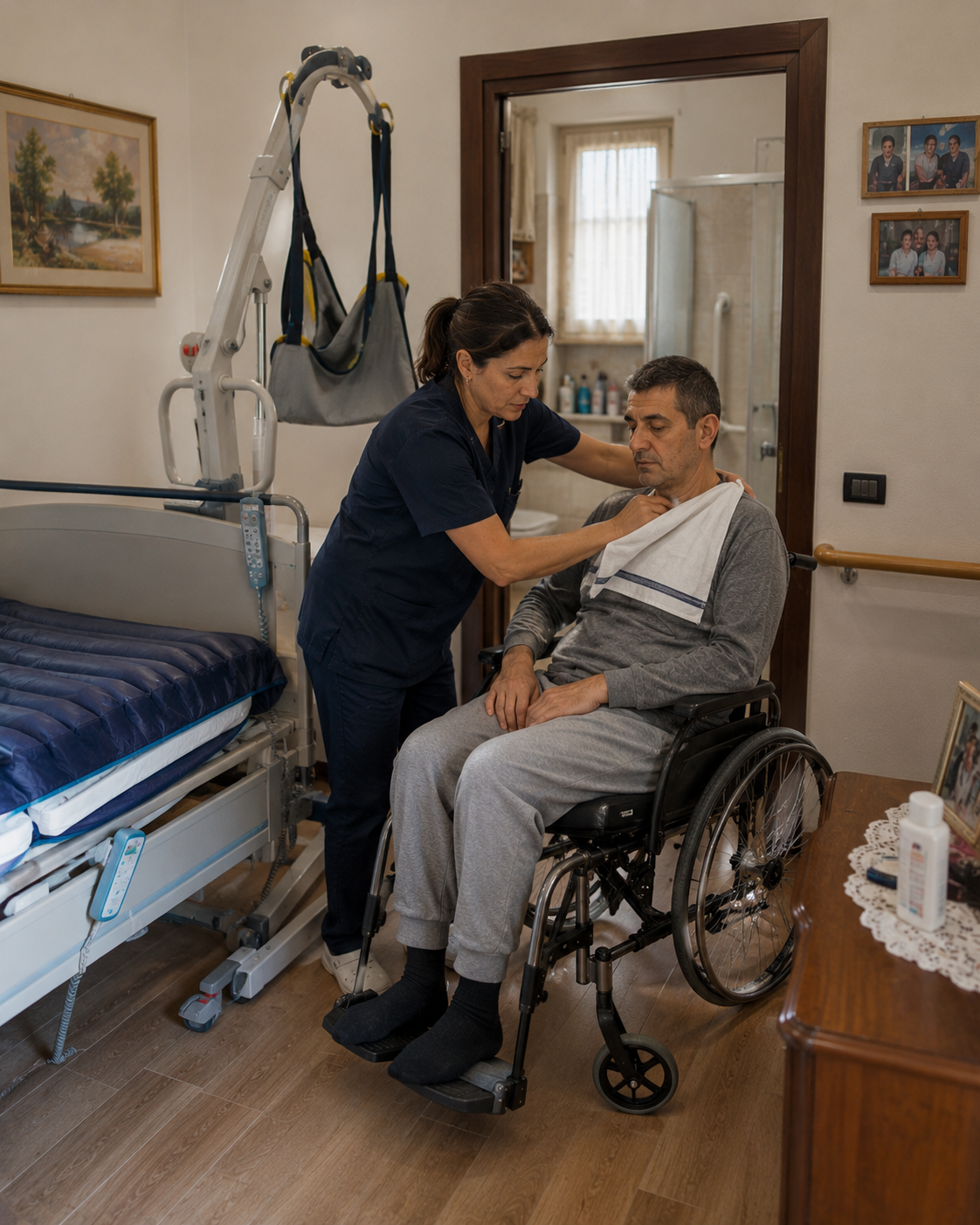 Ausili e adattamenti domestici per pazienti neurologici assistiti a domicilio